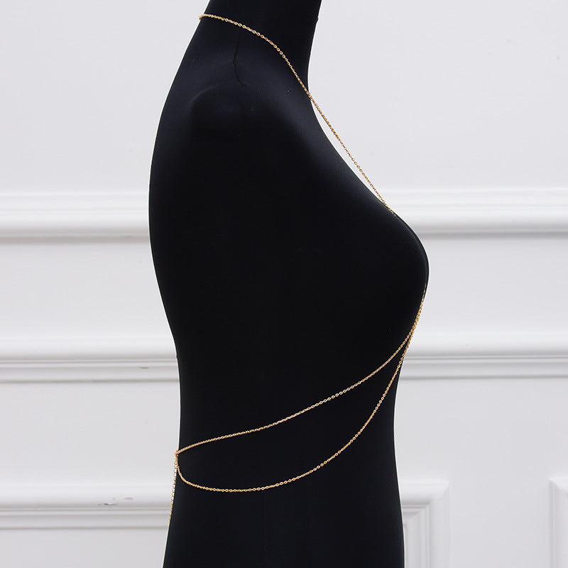Women's Double Layer Fashion Body Chain