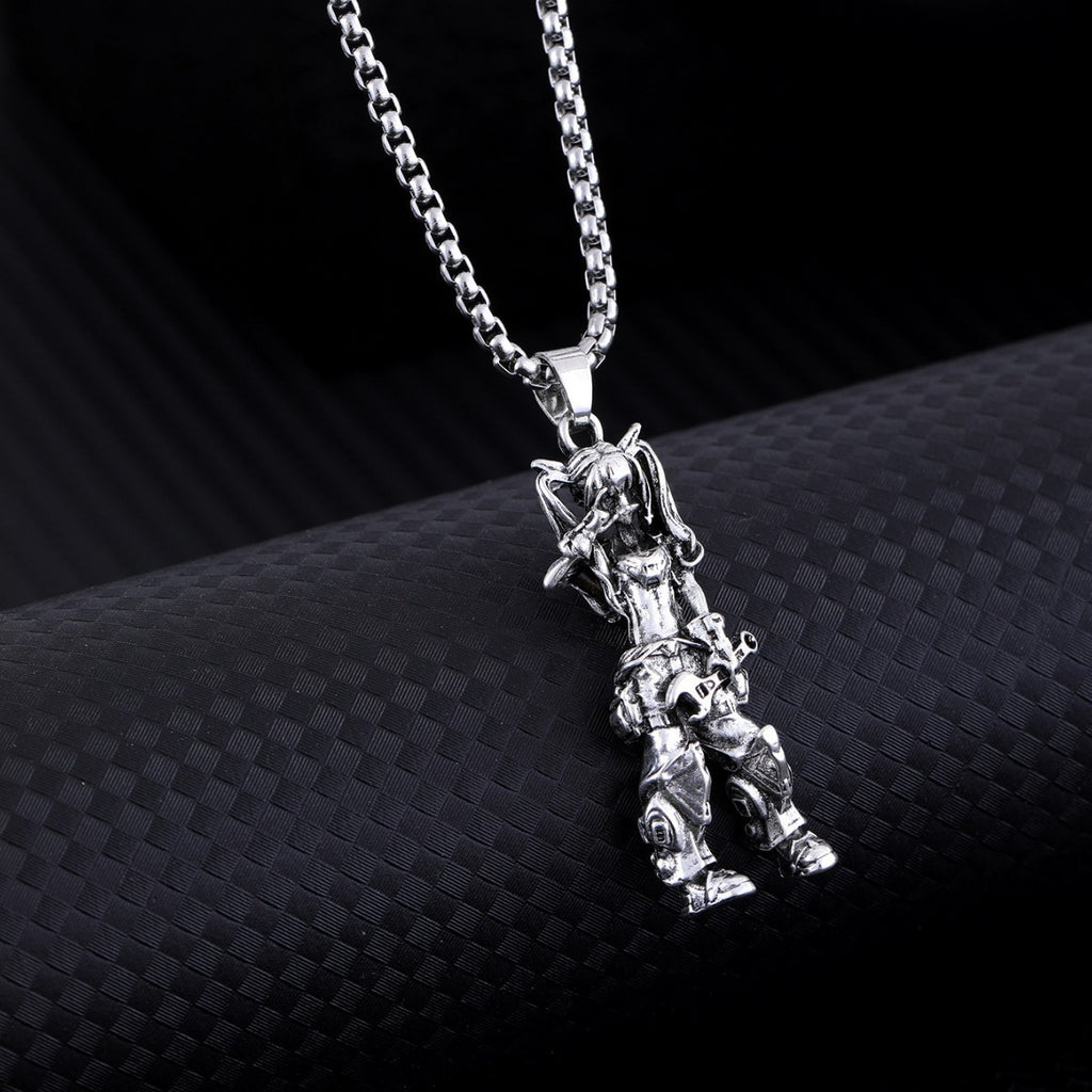 Pendant Necklace Men's Trendy Brand Versatile Girl Necklace