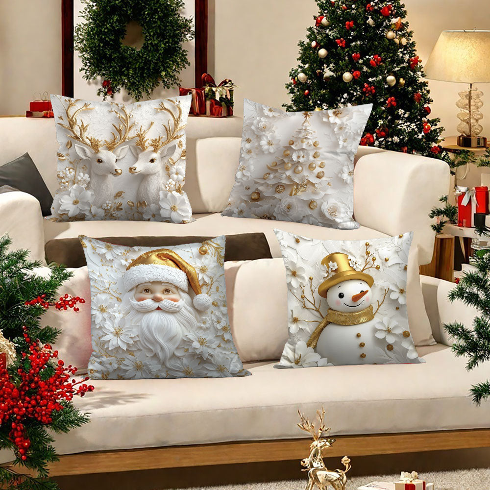 Christmas European Decoration Pillow Cover