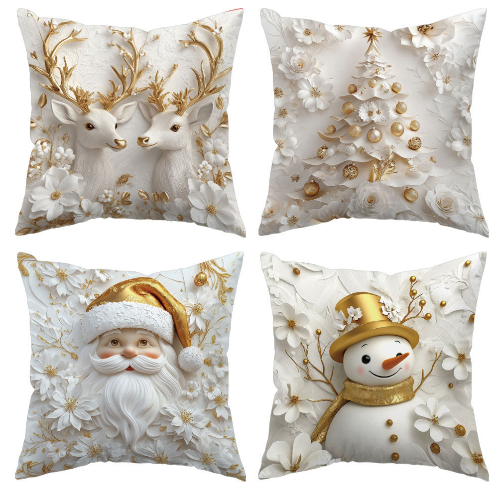 Christmas European Decoration Pillow Cover