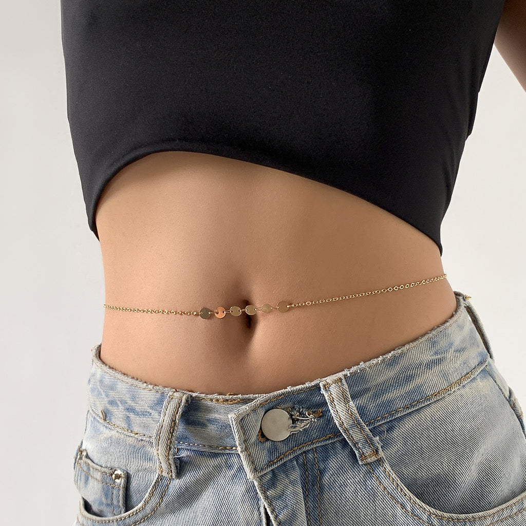 Geometric Trend Women's Metal Body Chain