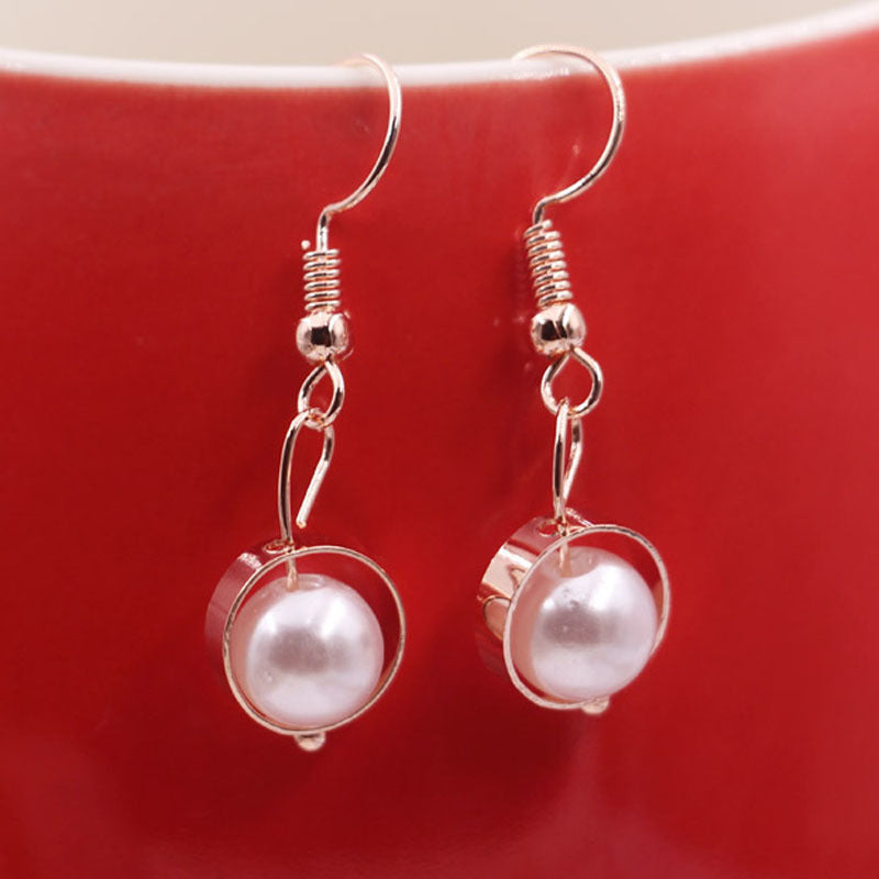 Imitation Silver Earrings European And American Retro Fringe Accessories