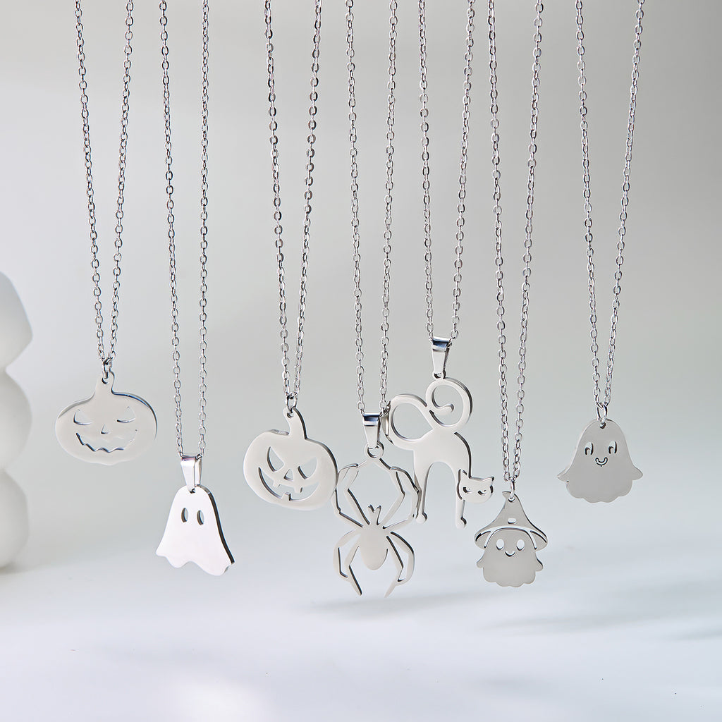 Halloween Element Pumpkin Head Ghost Ornament Pendant Personality