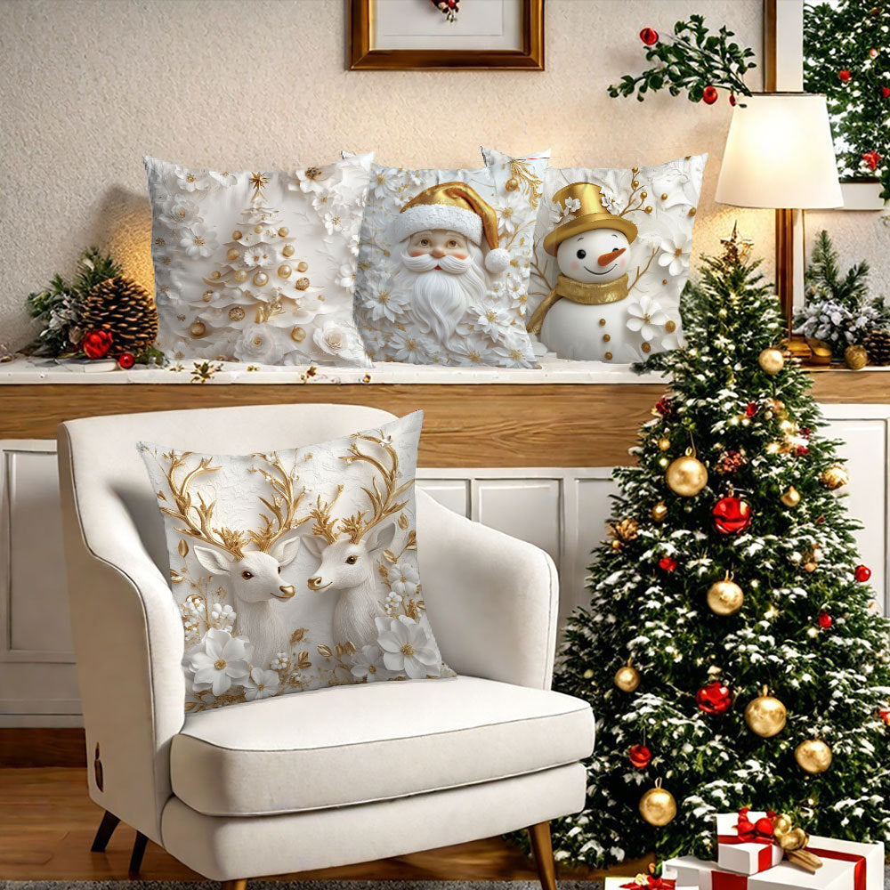 Christmas European Decoration Pillow Cover