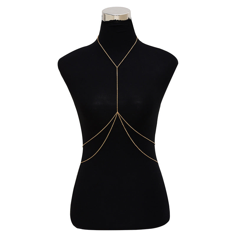 Women's Double Layer Fashion Body Chain