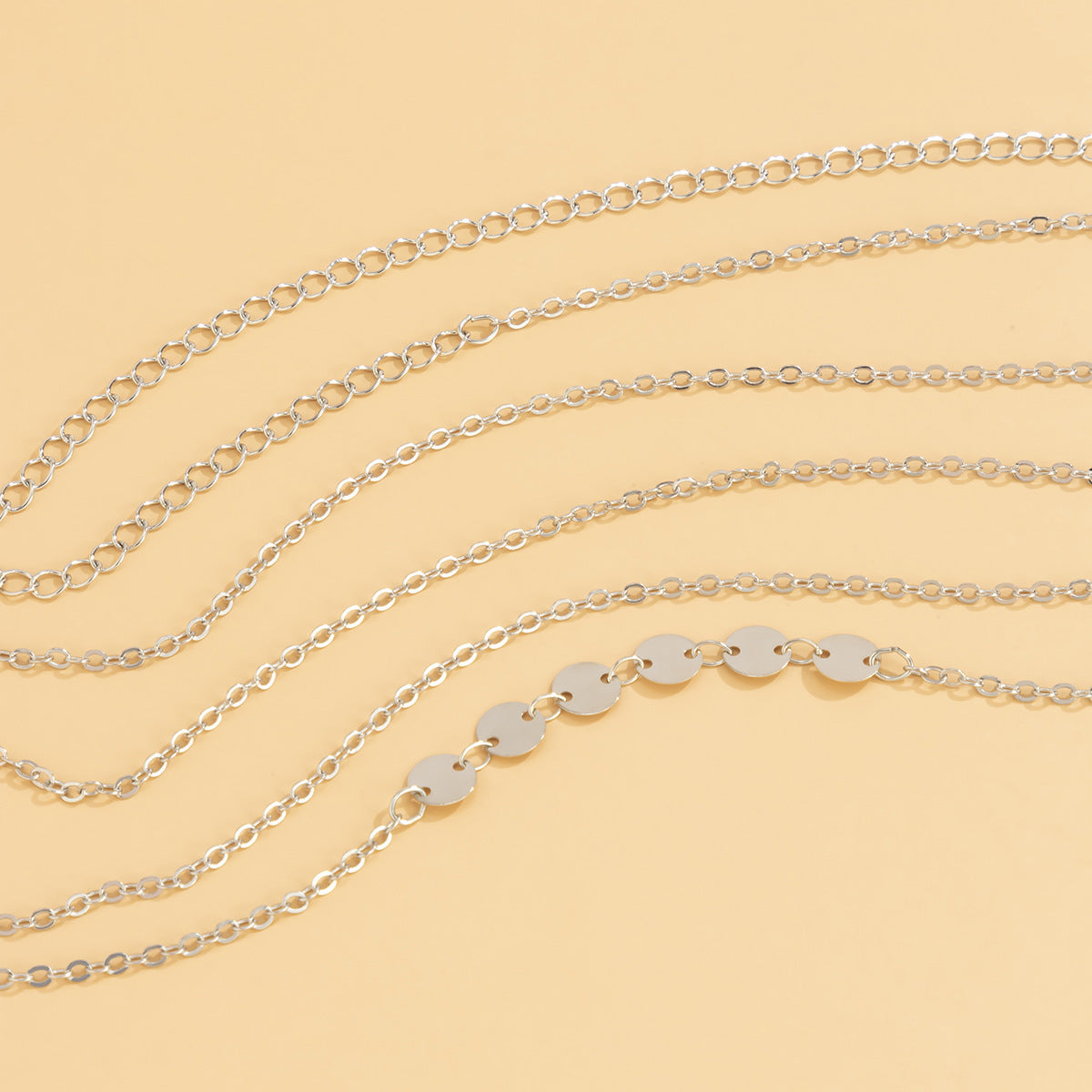 Geometric Trend Women's Metal Body Chain