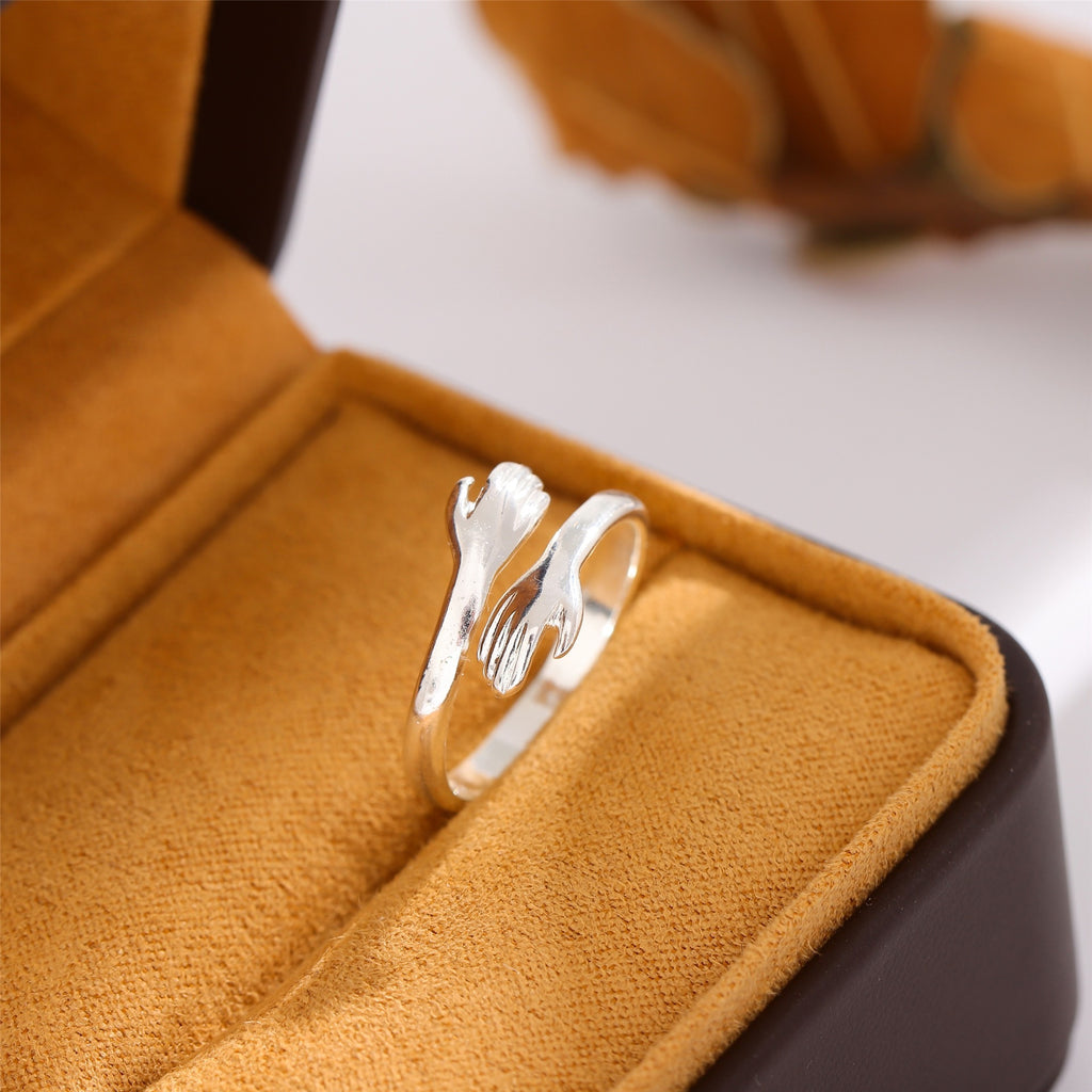 Creative Gold And Silver Personality Ring