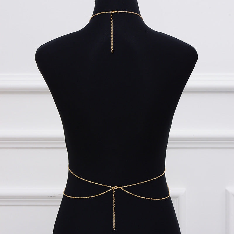Women's Double Layer Fashion Body Chain