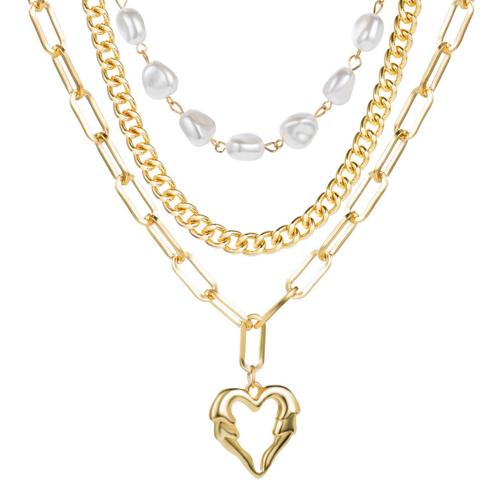 Love Alloy High-grade Clavicle Chain For Women