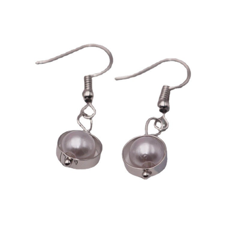 Imitation Silver Earrings European And American Retro Fringe Accessories