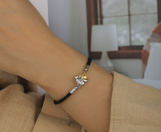 Couple Bracelet Woven Niche Exquisite Gift Carrying Strap Tide