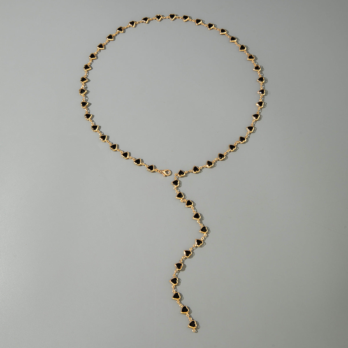 Cross Geometric Diamond Chain Clause Necklace