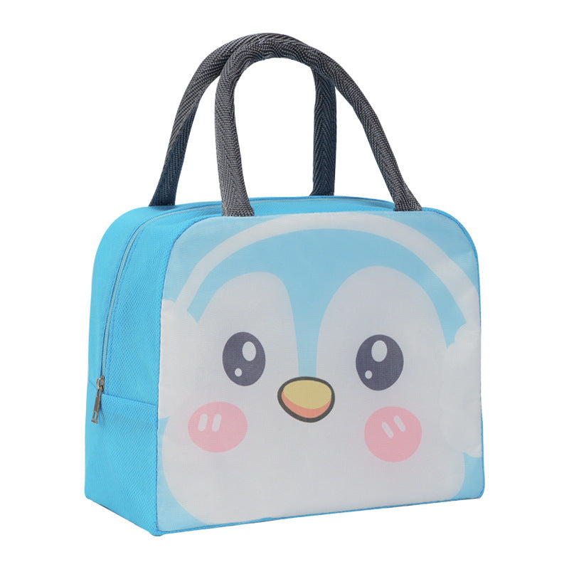 Cartoon Funny Children Thick Aluminum Foil Insulated Lunch Box Bag