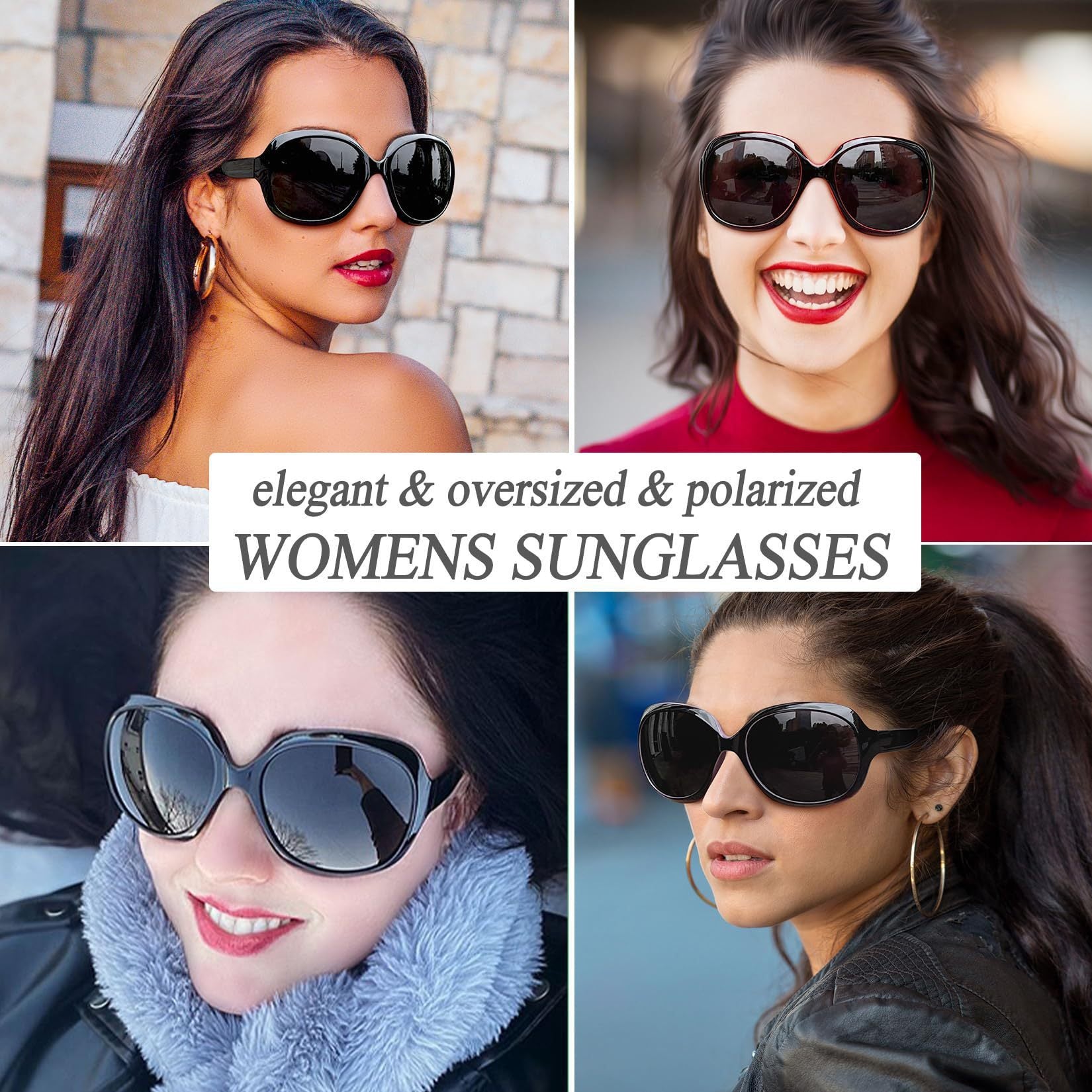 Women's Oversized Classic Trendy Sunglasses
