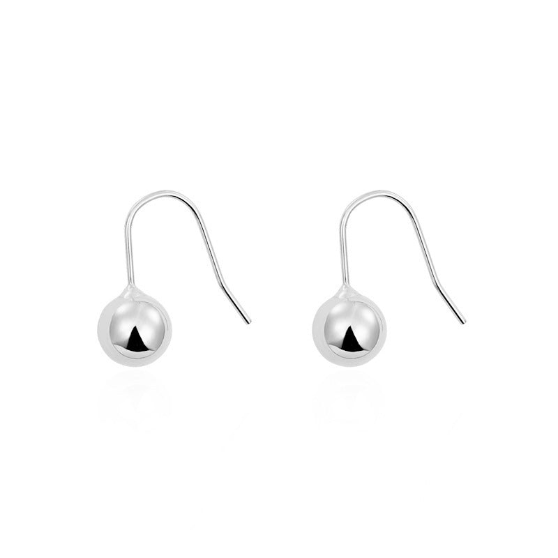 Geometric Ballpoint Ear Hooks Simple And Versatile