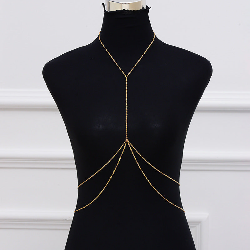 Women's Double Layer Fashion Body Chain
