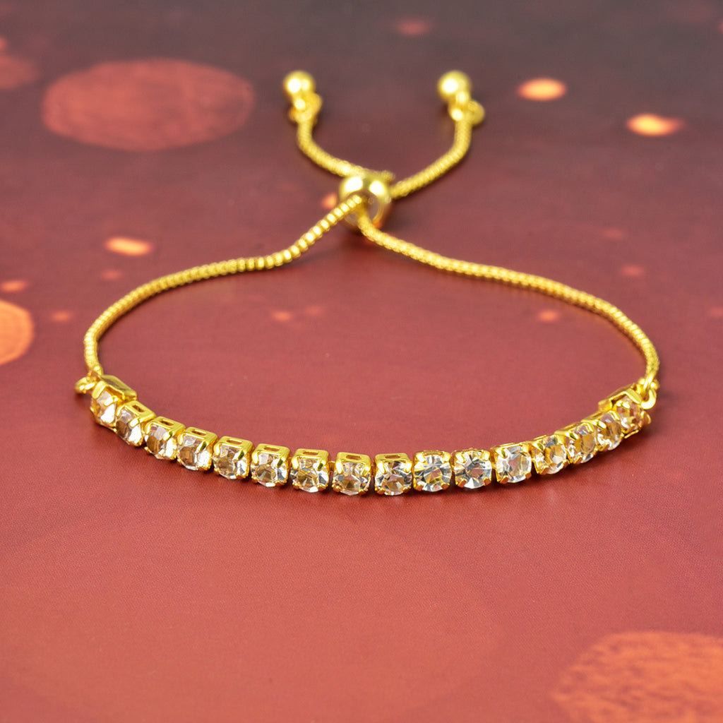 Micro-studded Claw Chain Simple Bracelet